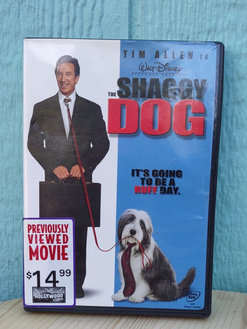 Walt Disney The Shaggy Dog (Blue) - Family Movie DVD